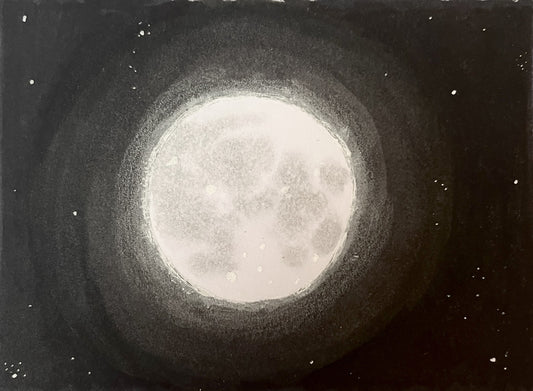 Bright Full Moon Tutorial Practice Sheet